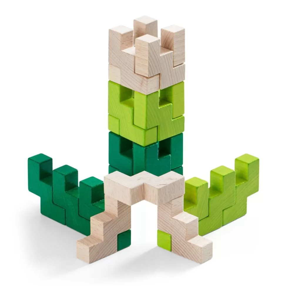 3D-Viridis-Stapelspiel Aus Holz>HABA Online