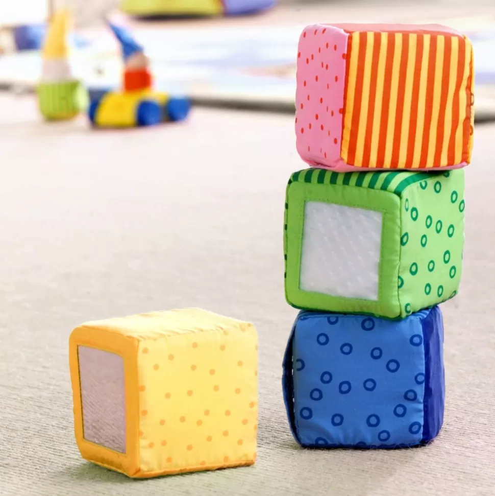 4-Teiliges Softblock-Set Fur Babys Von Happy Quartett>HABA Clearance