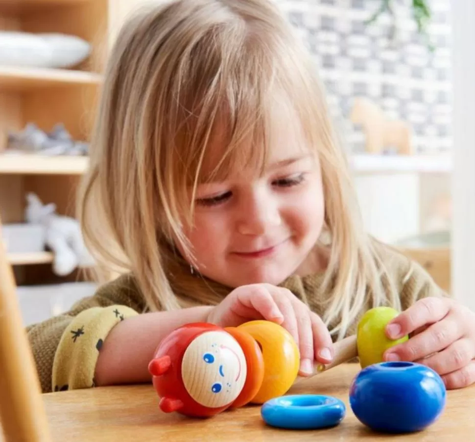 Buntes Raupen-Fadelspielzeug Aus Holz>HABA Sale