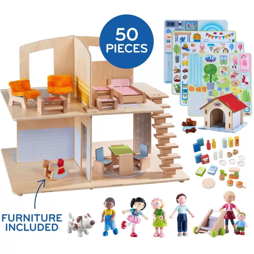 Little Friends Family Fun Puppenhaus-Set Mit Hundehutte>HABA Discount