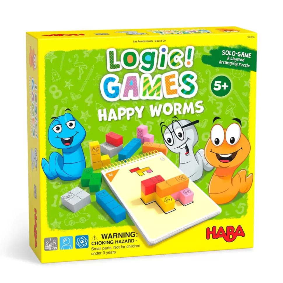 Logik! Spiele: Happy Worms>HABA Store