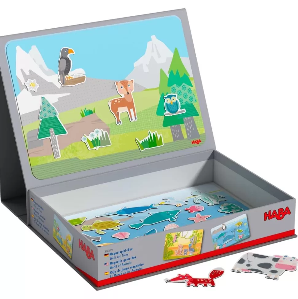 Magnetische Spielbox „Welt Der Tiere".>HABA Outlet