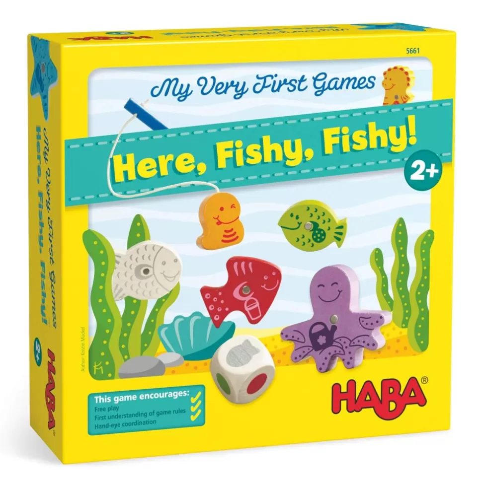 Meine Allerersten Spiele Hier, Fishy, Fishy! Magnetisches Spiel>HABA Fashion