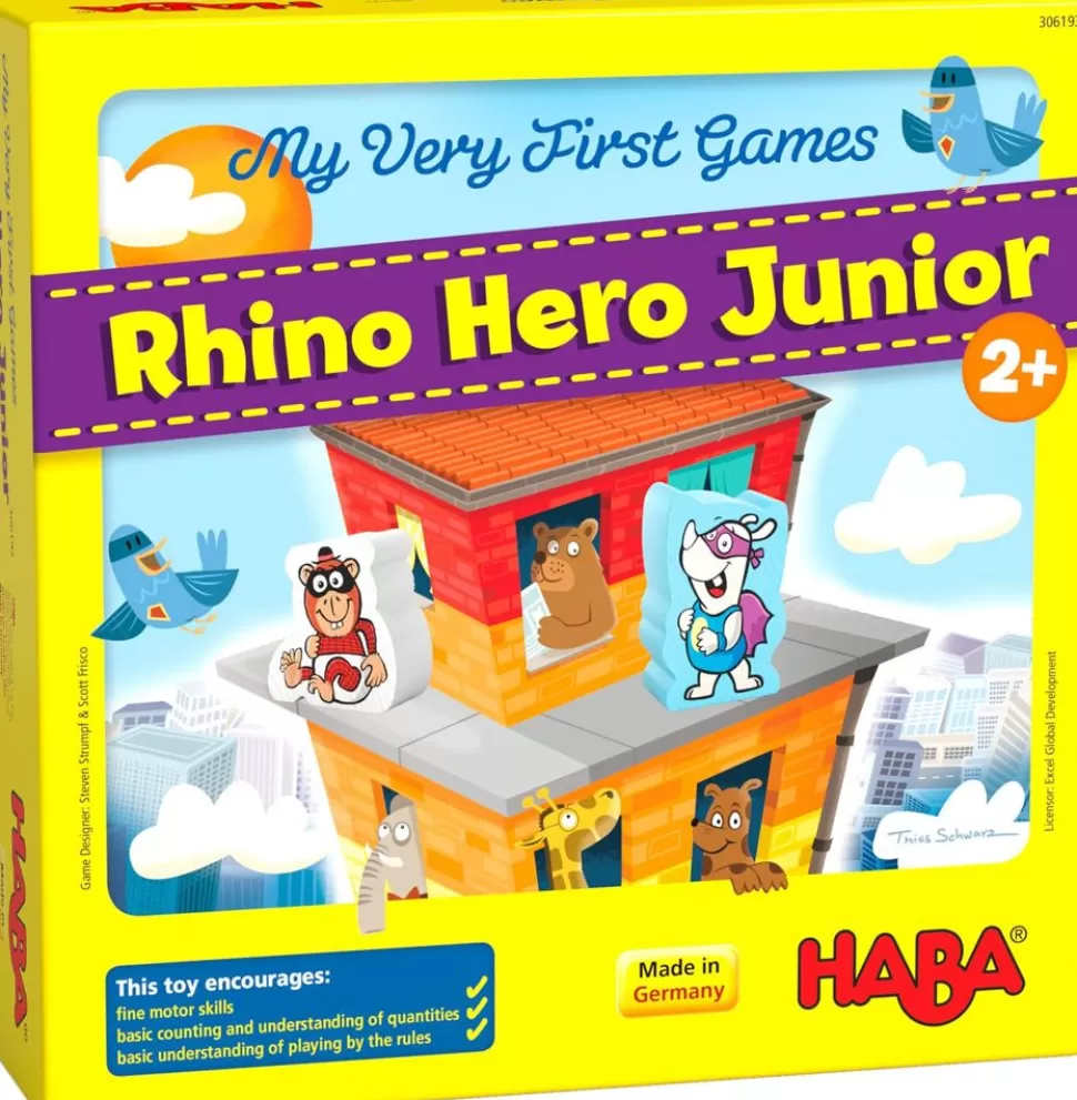 Meine Allerersten Spiele Rhino Hero Junior>HABA Best