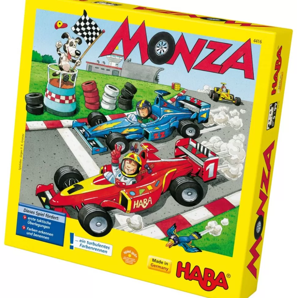 Monza-Autorennen-Brettspiel>HABA Discount