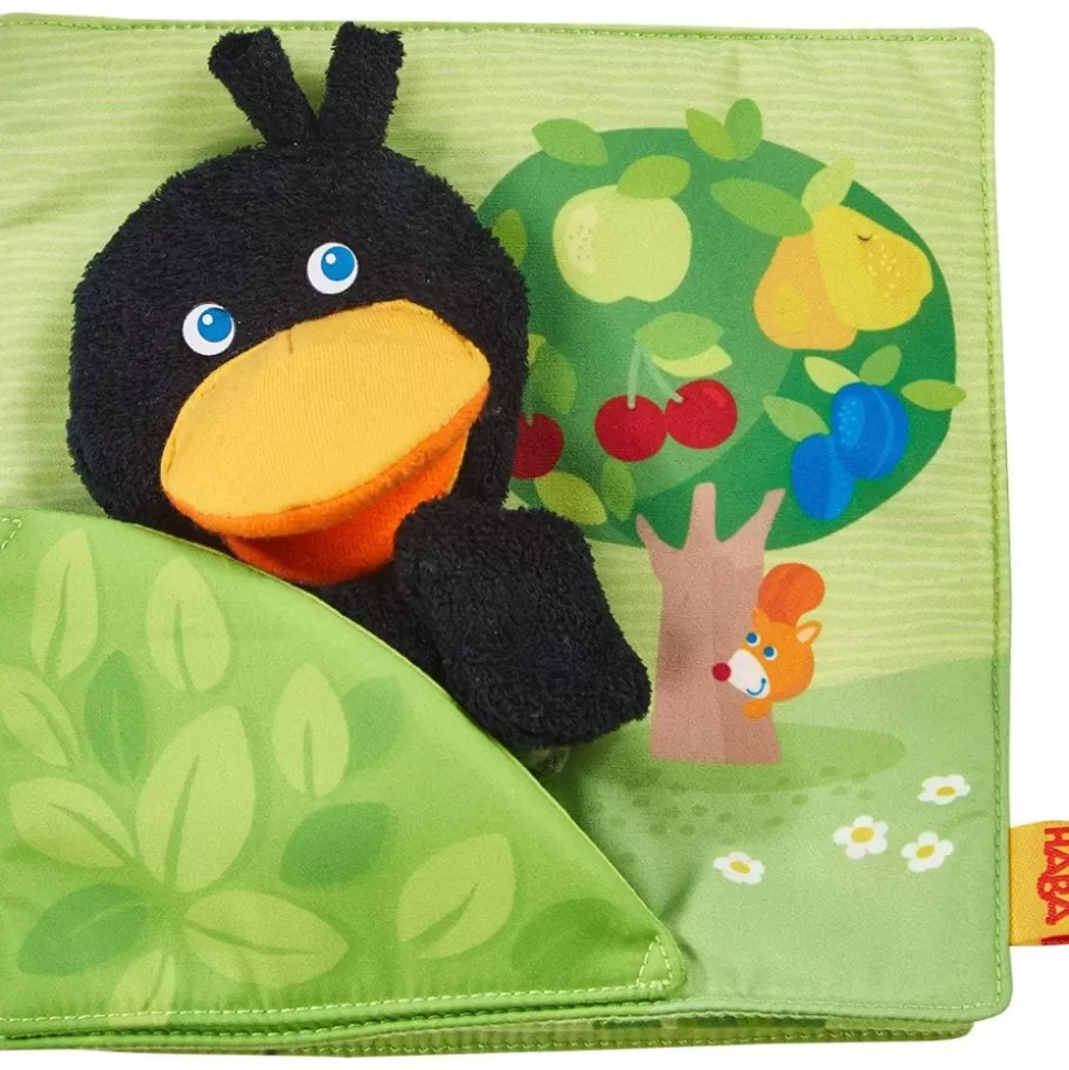 Orchard Soft Book Mit Raben-Fingerpuppe>HABA Shop