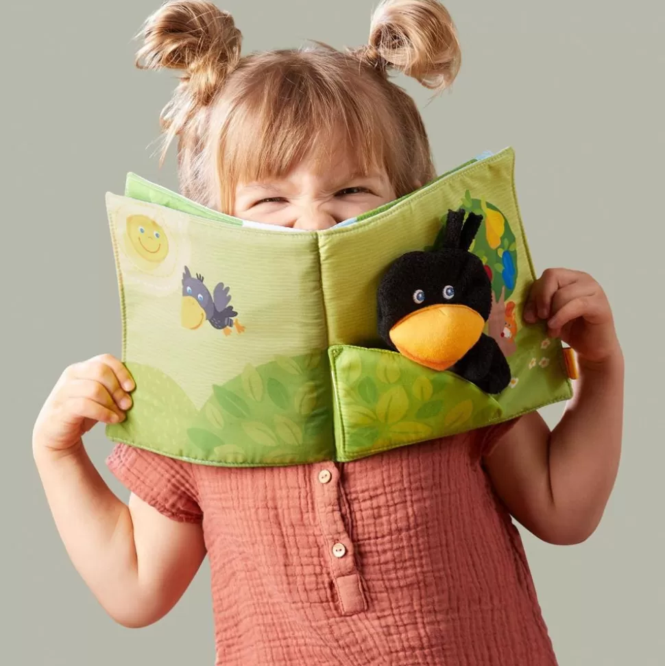 Orchard Soft Book Mit Raben-Fingerpuppe>HABA Shop