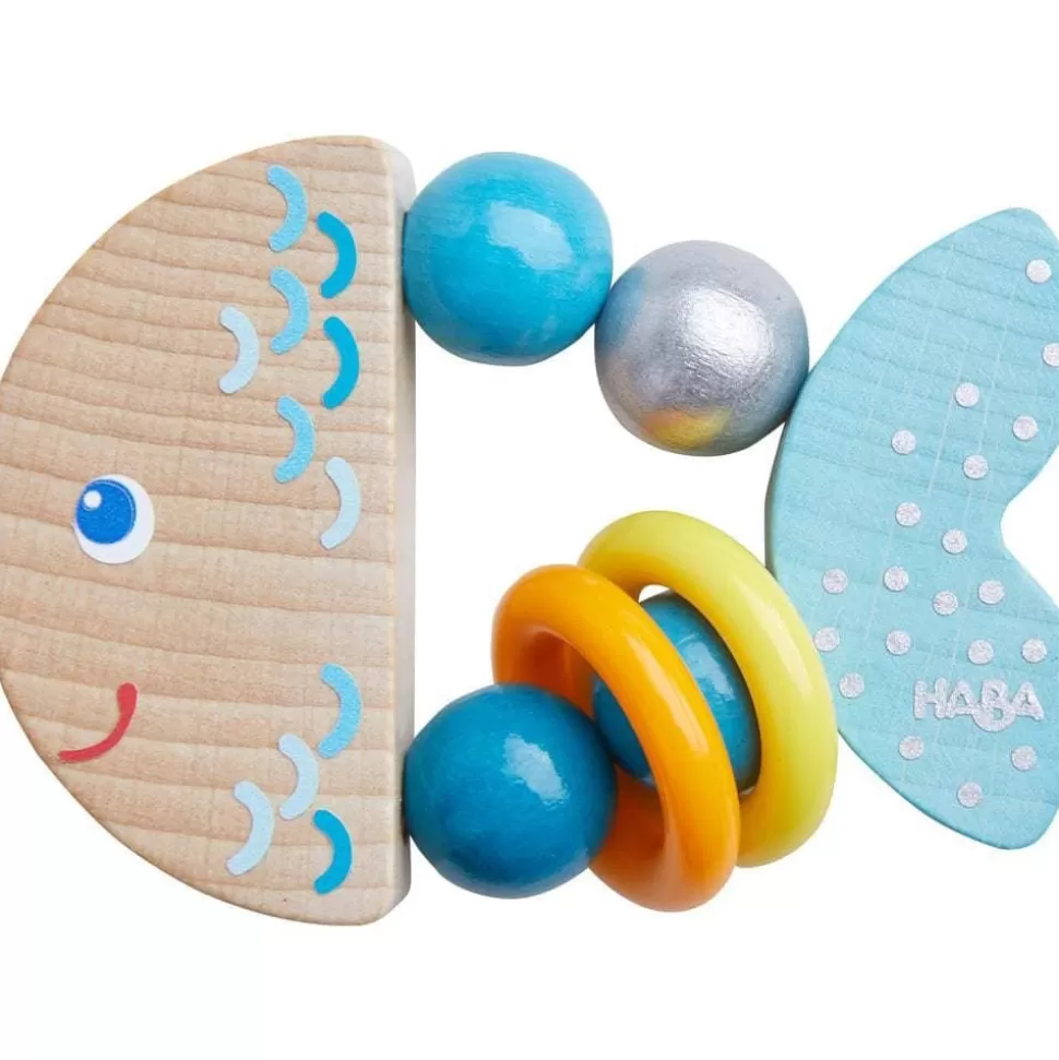 Rattlefish Babyrassel Aus Holz>HABA Flash Sale