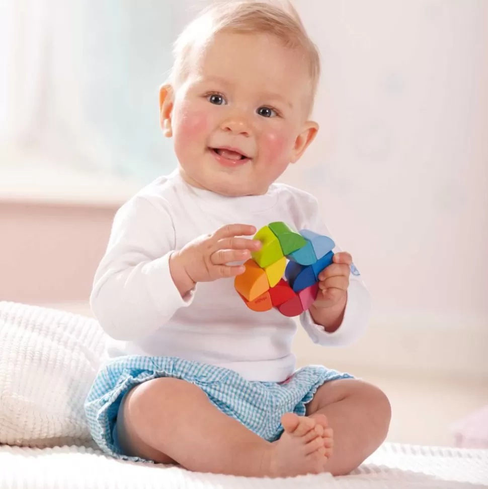 Regenbogen-Ring-Baby-Fidget-Spielzeug Aus Holz>HABA Fashion