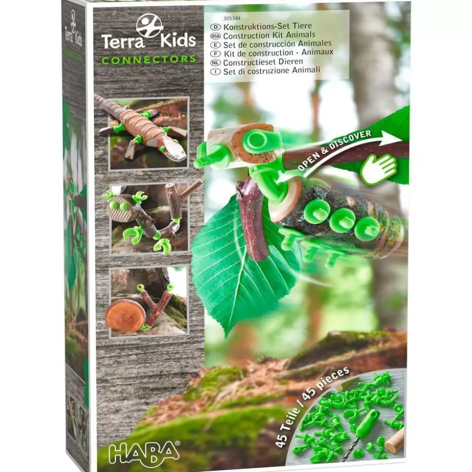 Terra Kids Connectors 45-Teiliges Tiere-Set>HABA Discount