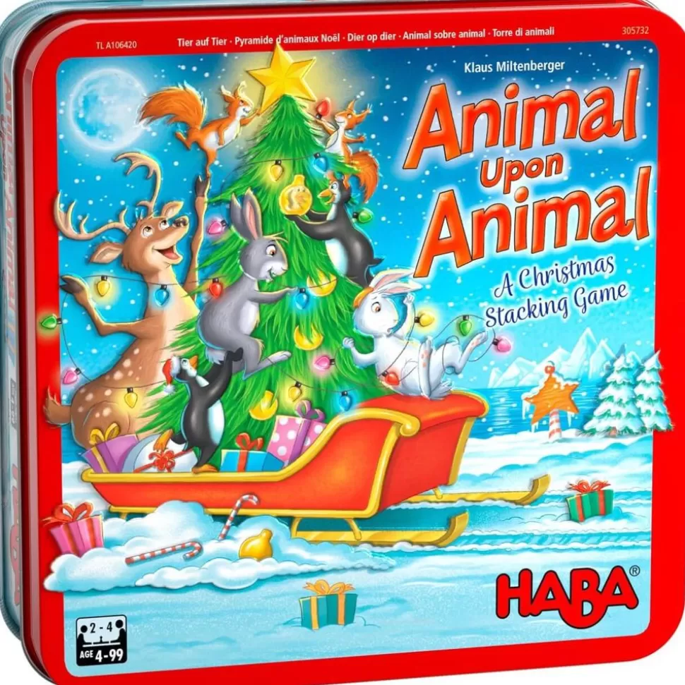 Tierisches Weihnachts-Stapelspiel>HABA Hot