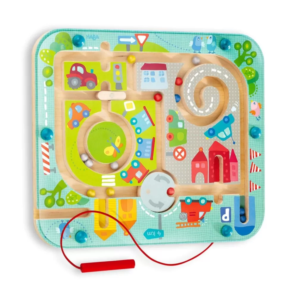 Town Maze Magnetisches Puzzlespiel>HABA Discount